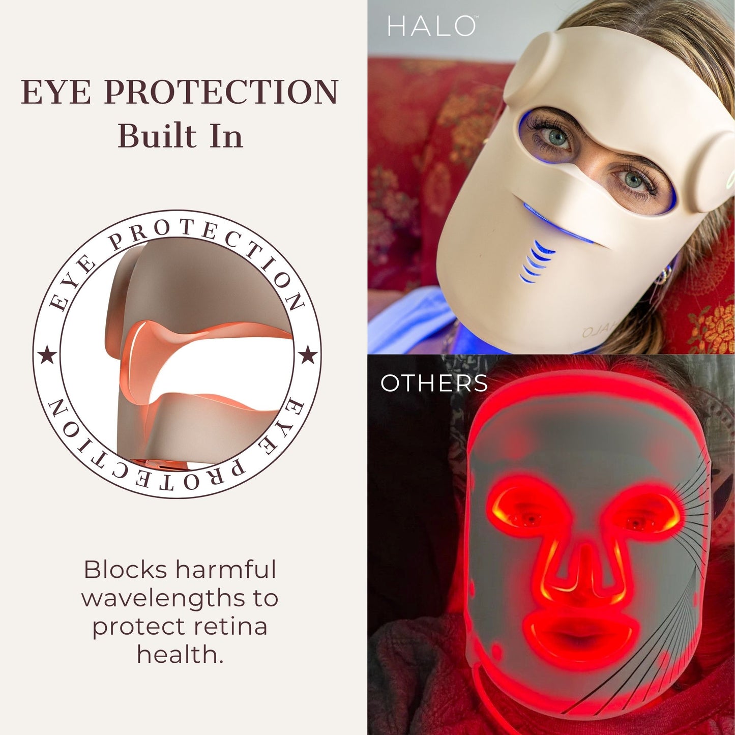 Hatch Halo™ Dermatologist-Grade Light Mask, From Home