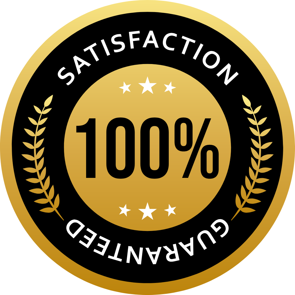 100% Satisfaction Guarantee
